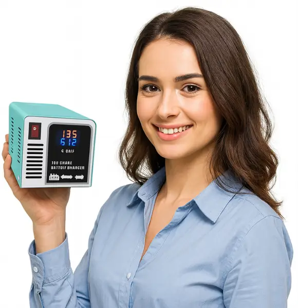 Samco 12V 6A Car Battery Charger Auto Cut-Off Digital Display India Online