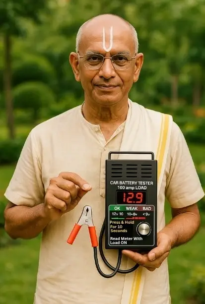 कार बैटरी टेस्टर